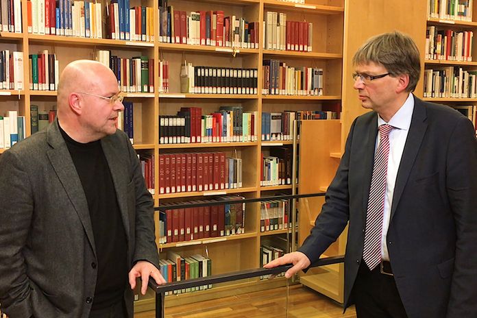 Michael Hagner im Gespräch mit Reinhard Laube