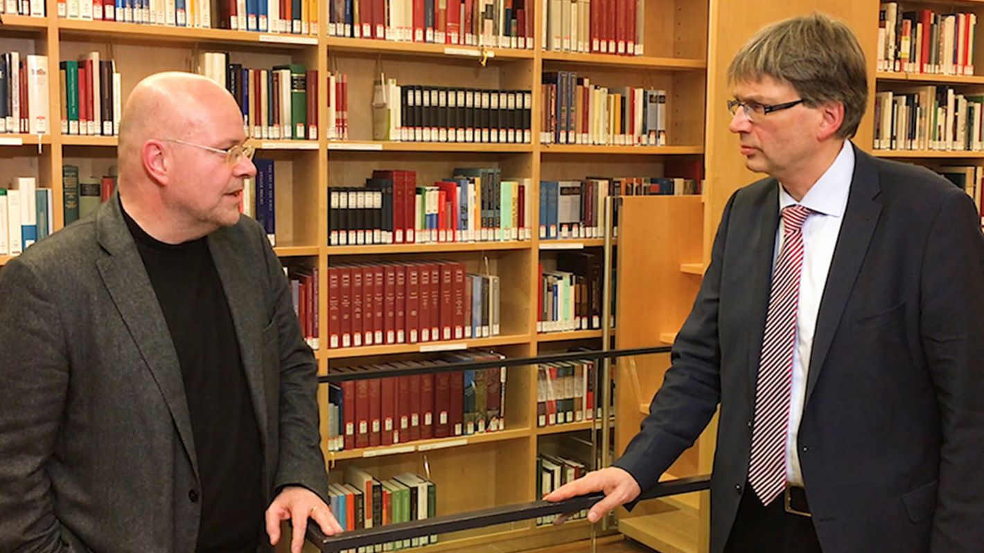 Michael Hagner im Gespräch mit Reinhard Laube