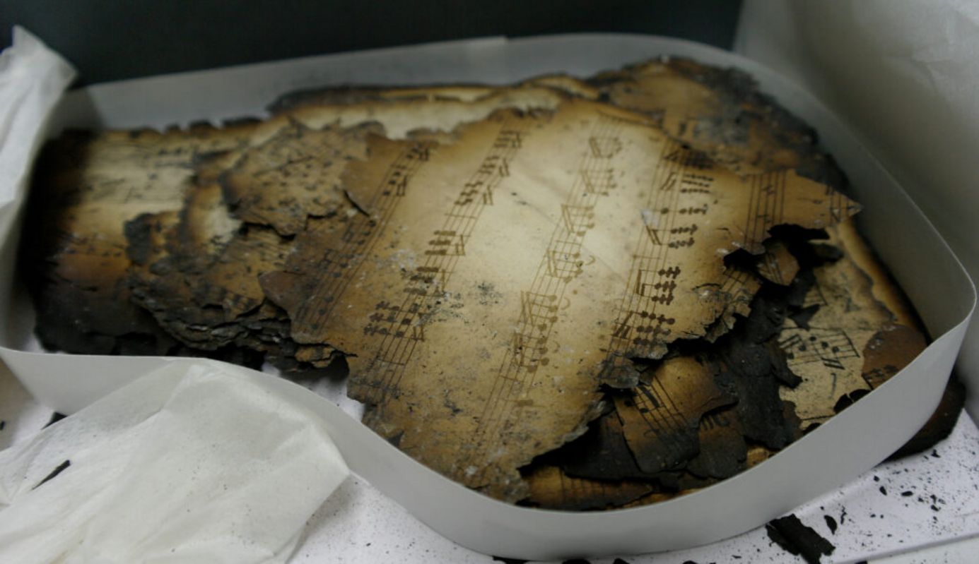 Nanocellulose rettet verloren geglaubte Noten